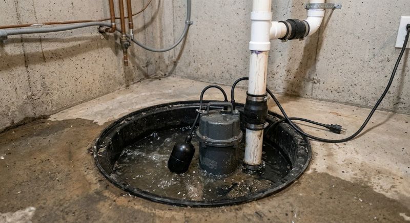 Drainage Pump Installation in West Des Moines, IA